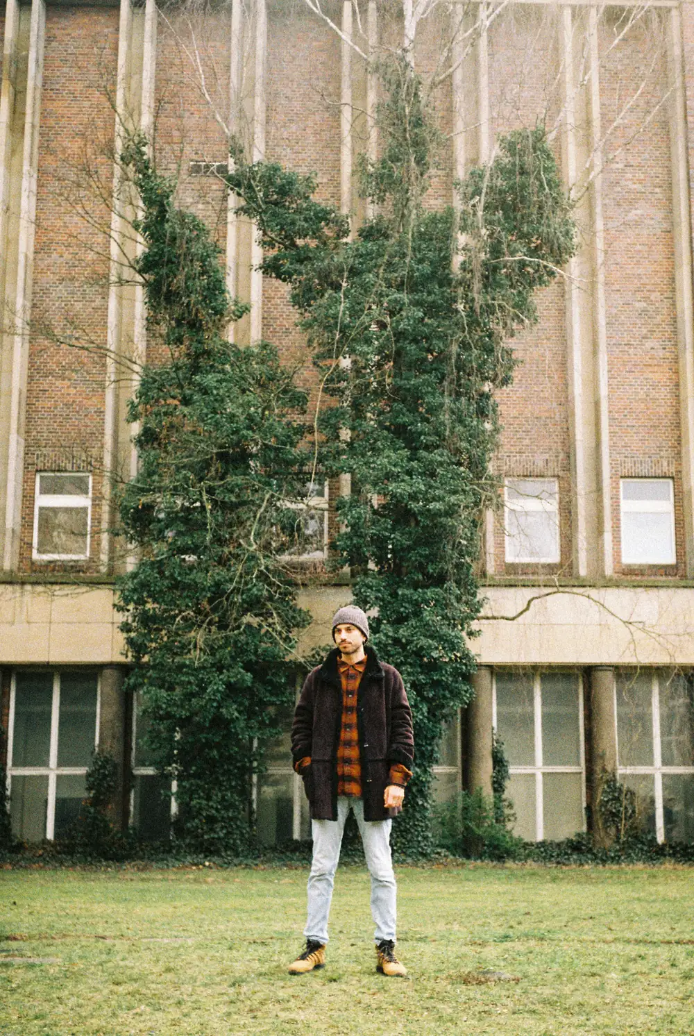 In the courtyard of Funkhaus, Berlin